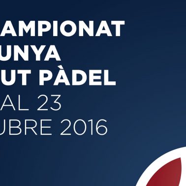 Campionat de Catalunya de Pàdel 2016
